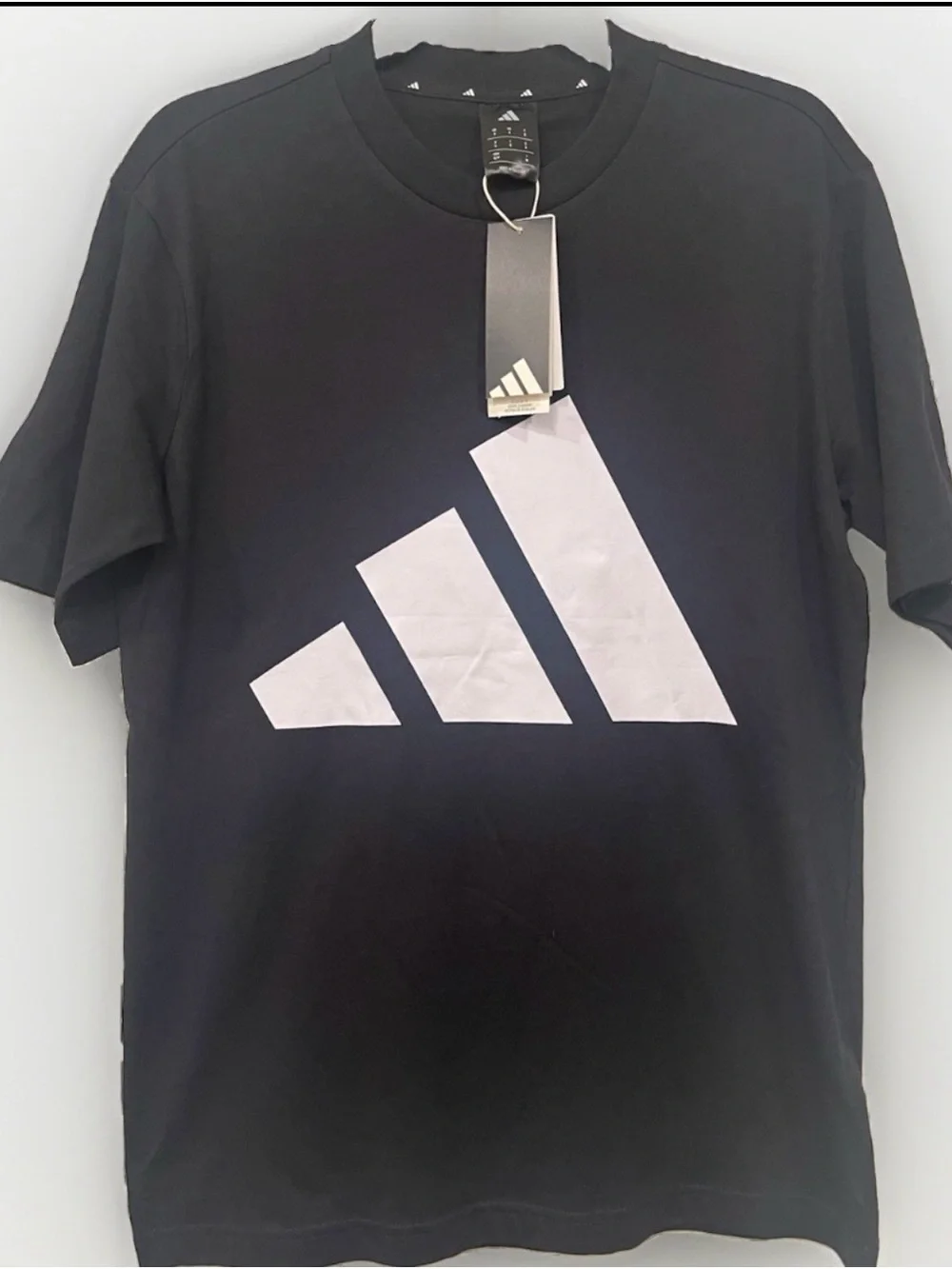 Adidas Future Icons 3-Stripes Tee Black / White Size S New with Tags